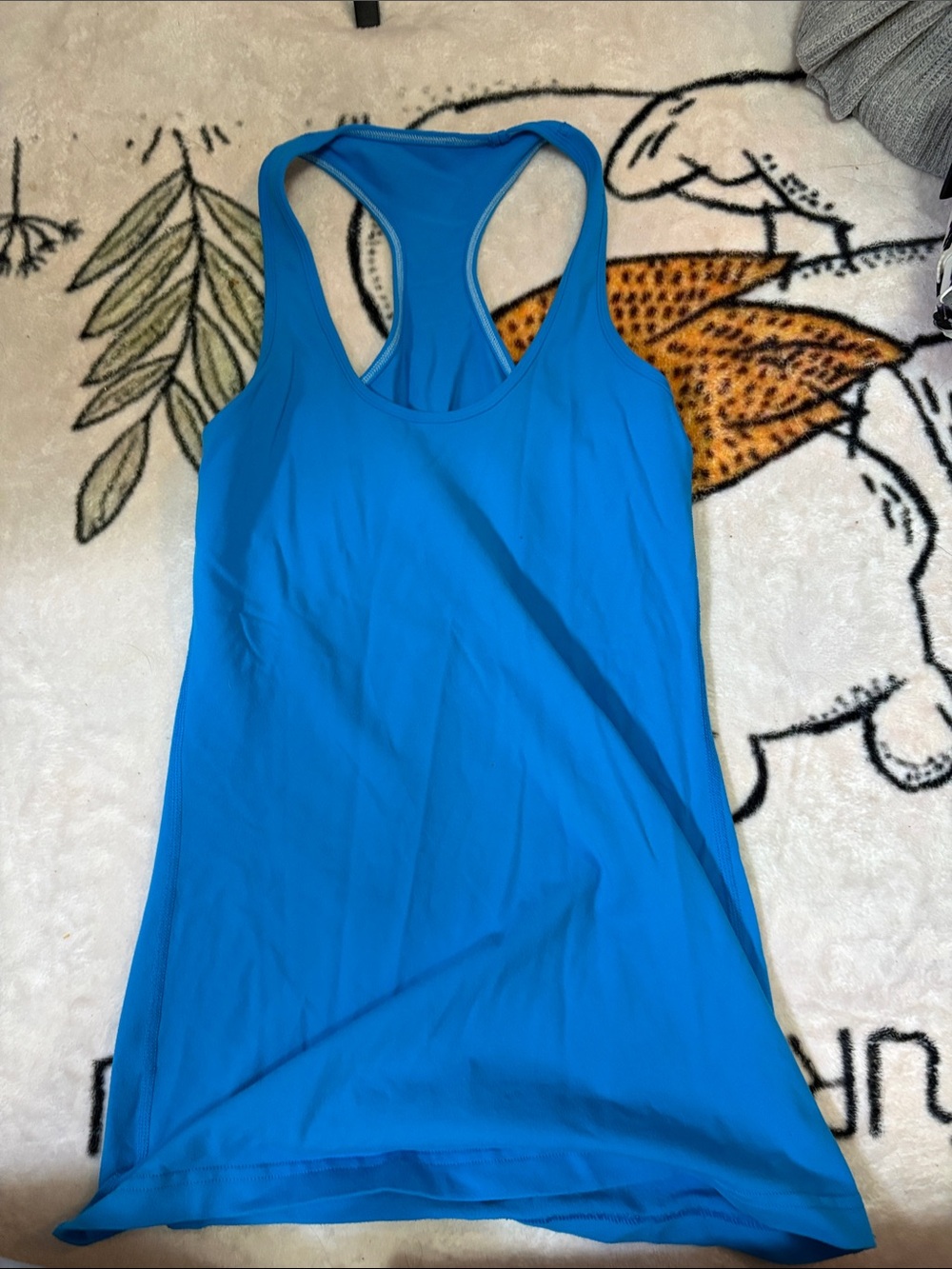 lululemon athletica Electric Blue Racerback Tank